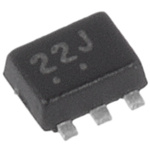 onsemi NUF2042XV6T1G, Quint-Element Bi-Directional ESD Protection Diode, 0.22W, 6-Pin SOT-563