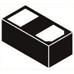 onsemi ESD5484FCG, Dual-Element Bi-Directional TVS Diode, 0.3W, 2-Pin WLCSP