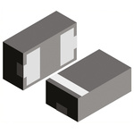 Vishay VCUT0505B-HD1-GS08, Dual-Element Bi-Directional ESD Protection Diode, 56W, 2-Pin LLP1006