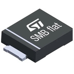 STMicroelectronics SMB6F40A, Uni-Directional TVS Diode, 600W, 2-Pin SMB Flat