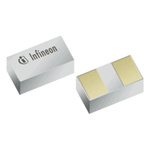 Infineon ESD200B1CSP0201XTSA1, Bi-Directional TVS Diode, 45W, 2-Pin WLL-2-1