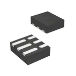 STMicroelectronics ECMF02-2HSMX6, Dual-Element Uni-Directional TVS Diode, 6-Pin μQFN