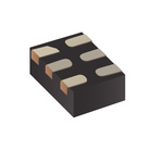 Bourns CDDFN6-3312P, Quint-Element Uni-Directional TVS Diode Array, 6-Pin DFN