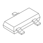 Nexperia NUP1301,215, Dual-Element Uni-Directional ESD Protection Array, 200W, 3-Pin SOT-23