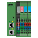 Phoenix Contact IL ETH BK DI8 DO4 2TX-PAC Series Bus Coupler for Use with Modbus/TCP(UDP) Protocol, Digital, Digital