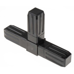 RS PRO Square Tube 3-Way Connector, strut profile 25 mm,