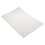 White Plastic Shim, 457mm x 305mm x 0.25mm