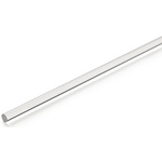 RS PRO Clear Rod, 1m x 30mm Diameter Cast Acrylic