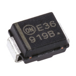 onsemi, 5.6V Zener Diode 5% 550 mW SMT 2-Pin SMB