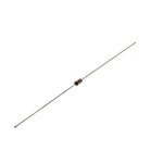 onsemi, 5.1V Zener Diode 5% 500 mW Through Hole 2-Pin DO-35