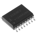 Renesas Electronics ICL232CBEZ Line Transceiver, 16-Pin SOIC W