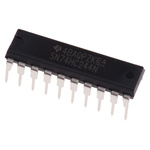 Texas Instruments SN74HC244N Octal-Channel Buffer & Line Driver, 3-State, 20-Pin PDIP