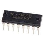 Texas Instruments AM26LS32ACN Line Receiver, 16-Pin PDIP