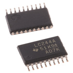 Texas Instruments SN74LVC244APWR Octal-Channel Buffer & Line Driver, 3-State, 20-Pin TSSOP