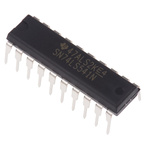 Texas Instruments SN74LS541N Octal-Channel Buffer & Line Driver, 3-State, 20-Pin PDIP