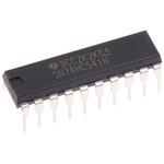 Texas Instruments SN74HC541N Octal-Channel Buffer & Line Driver, 3-State, 20-Pin PDIP