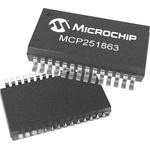 Microchip MCP251863T-E/SS, CAN Transceiver 5Mbps CAN 2.0B, CAN FD
