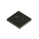 Microchip ENC28J60-I/ML, Ethernet Controller, 10Mbps MII, MIIM, Serial-SPI, 3.3 V, 28-Pin QFN