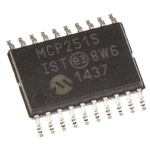 Microchip MCP2515-I/ST, CAN Controller 1Mbps CAN 2.0B, 20-Pin TSSOP