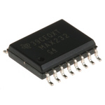 Texas Instruments MAX232DW Line Transceiver, 16-Pin SOIC