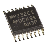 Texas Instruments MAX3232EIPW Line Transceiver, 16-Pin TSSOP