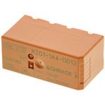 TE Connectivity, 12V dc Coil Non-Latching Relay SPNO, 12A Switching Current PCB Mount,  Single Pole