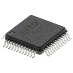 FTDI Chip FT2232D-REEL, UART, 48-Pin LQFP