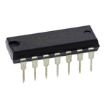 Texas Instruments CD4011BE, Quad 2-Input NAND Logic Gate, 14-Pin PDIP