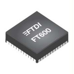 FTDI Chip FT600Q-B-T, USB Bridge IC, 2-Channel, 480 Mbps, 5Gbit/s, USB 2.0, USB 3.0, 3.3 V, 56-Pin QFN