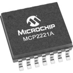 Microchip MCP2221A-I/SL, USB Bridge IC, 12Mbps, 3 to 5.5 V, 14-Pin SOIC