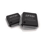 FTDI Chip FT4232HQ-TRAY, USB Controller, 12Mbps, 3.3 V, 64-Pin QFN