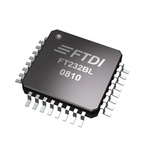 FTDI Chip FT232BL-TRAY, USB Controller, USB 2.0, 6 V, 32-Pin LQFP