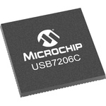 Microchip USB7206C/KDX, USB Hub, 2-Channel, USB 3.1, 3.3 V, 100-Pin VQFN