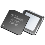 Infineon CYPD7271-68LQXQ, USB Controller, 4-Channel, 1Mbps, USB 2.0, 4 → 24 V, 32-Pin QFN