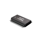 FTDI Chip FT232RNL-REEL, USB to Serial UART, USB to UART, 1.8 → 5 V, 28-Pin SSOP