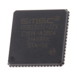 Microchip USB2517I-JZX, USB Controller, 7-Channel, 480Mbps, USB 2.0, 3.3 V, 64-Pin QFN