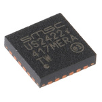 Microchip USB2422-I/MJ, USB Controller, 480Mbps, USB 2.0, 3 to 3.6 V, 24-Pin SQFN