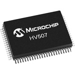 Microchip HV507PG-G 64-stage Surface Mount Shift Register CMOS, 80-Pin PQFN