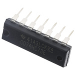 Texas Instruments CD74HC73E Dual JK Type Flip Flop IC, 14-Pin PDIP
