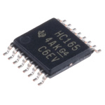 Texas Instruments SN74HC165PW 8-stage Surface Mount Shift Register HC, 16-Pin TSSOP