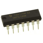 Texas Instruments SN74LS90N 4-stage Through Hole Decade Counter LS, 14-Pin PDIP