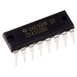 Texas Instruments CD4532BE, Encoder 8, 16-Pin PDIP