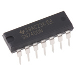 Texas Instruments SN7400N, Quad 2-Input NAND Logic Gate, 14-Pin PDIP