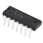 Texas Instruments SN7406N Hex Inverter, 14-Pin PDIP