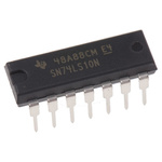 Texas Instruments SN74LS10N, Triple 3-Input NAND Logic Gate, 14-Pin PDIP