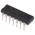 Texas Instruments CD4071BE, Quad 2-Input OR Logic Gate, 14-Pin PDIP