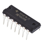 Texas Instruments SN74HC04N Hex Inverter, 14-Pin PDIP