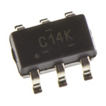Texas Instruments SN74LVC2G14DBVR Dual Schmitt Trigger CMOS Inverter, 6-Pin SOT-23