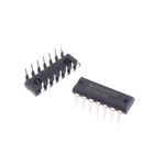 Texas Instruments CD74HC00E, Quad 2-Input NAND Logic Gate, 14-Pin PDIP