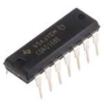Texas Instruments CD4016BE Analogue Switch Quad SPST 10 V, 15 V, 5 V, 14-Pin PDIP
